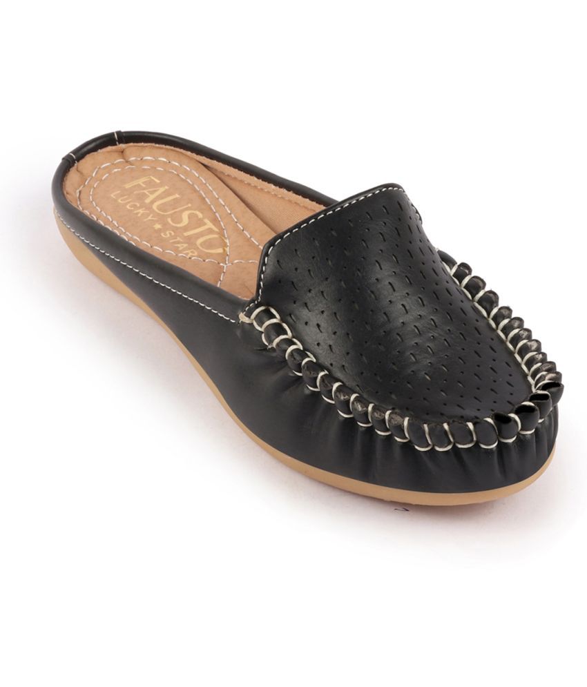     			Fausto - Black Women's Mules Shoes