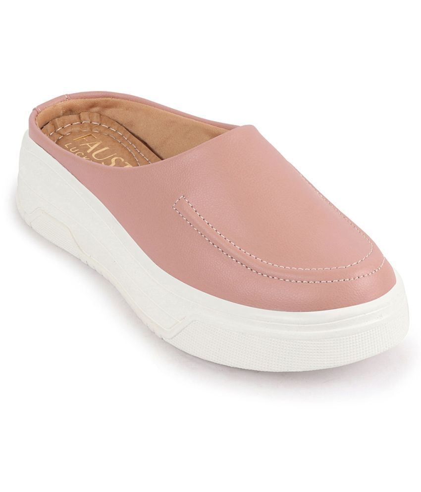     			Fausto - Pink Women's Slip On