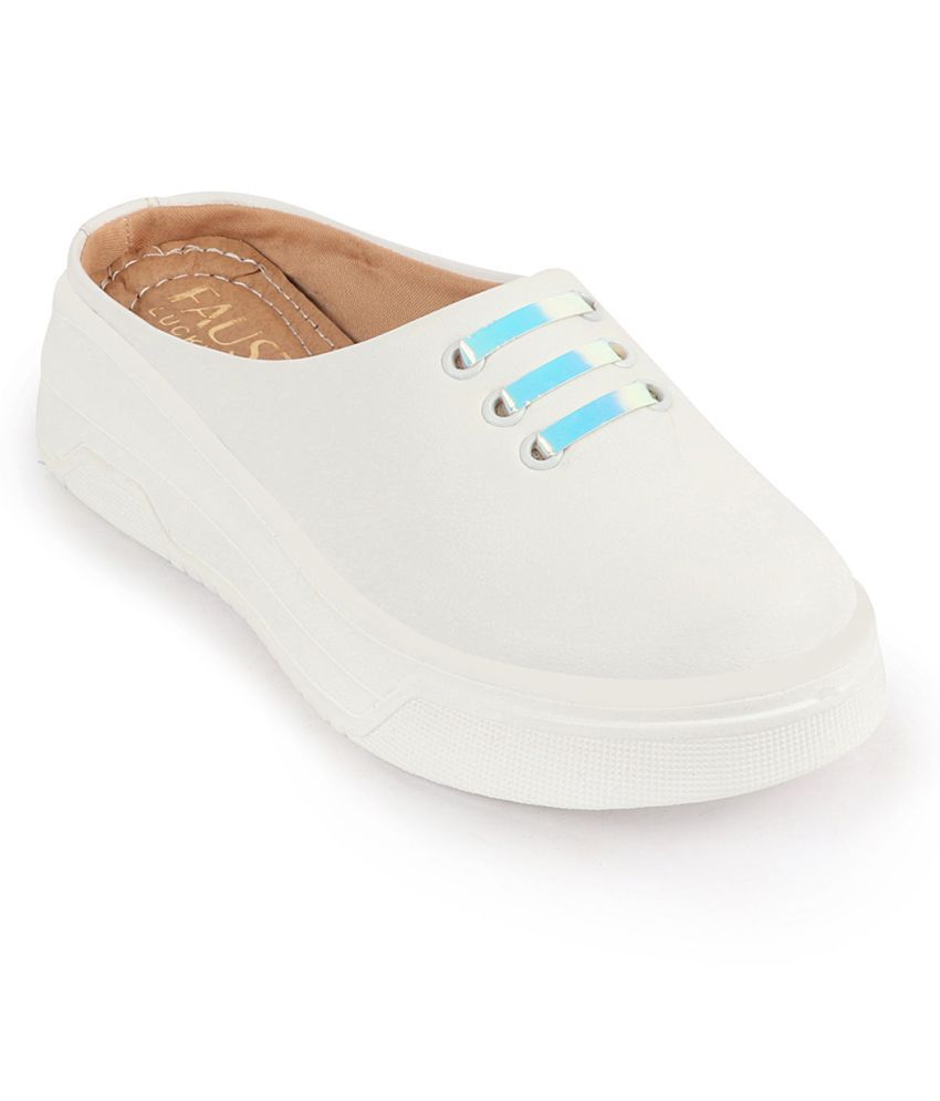     			Fausto - White Women's Slip On