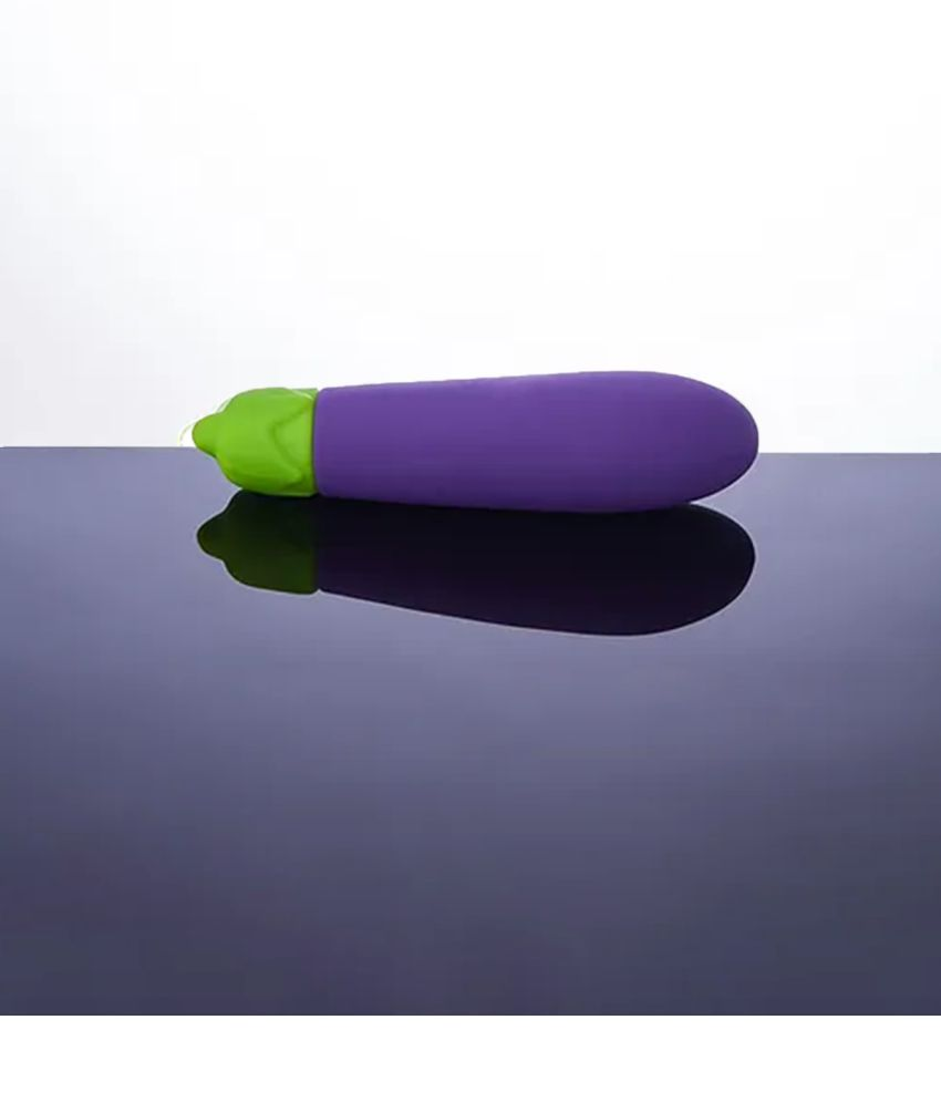     			Light Weight Egg Plant Discreet Vibrator- Travel Friendly Low Budget Much Recommendable Budget Friendly Vibrator with Free Kaamraj Lube