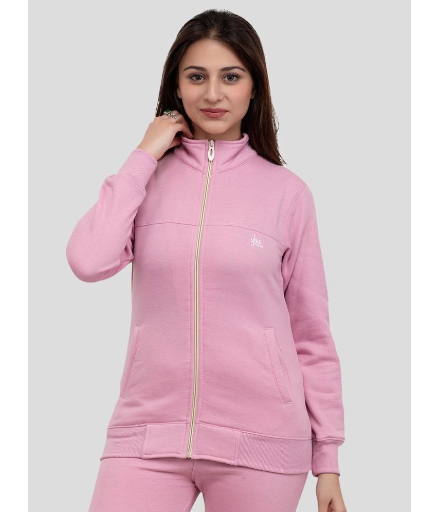     			YHA Fleece Women's Zippered Sweatshirt ( Pink )