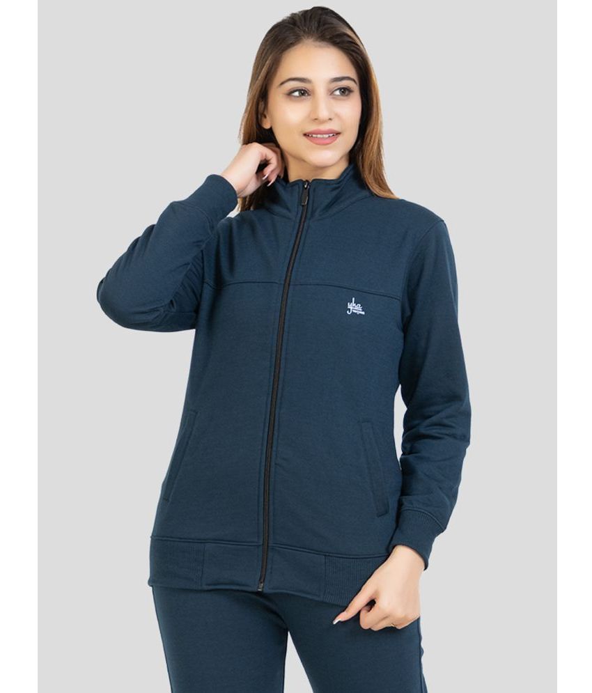     			YHA Fleece Women's Zippered Sweatshirt ( Multi Color )