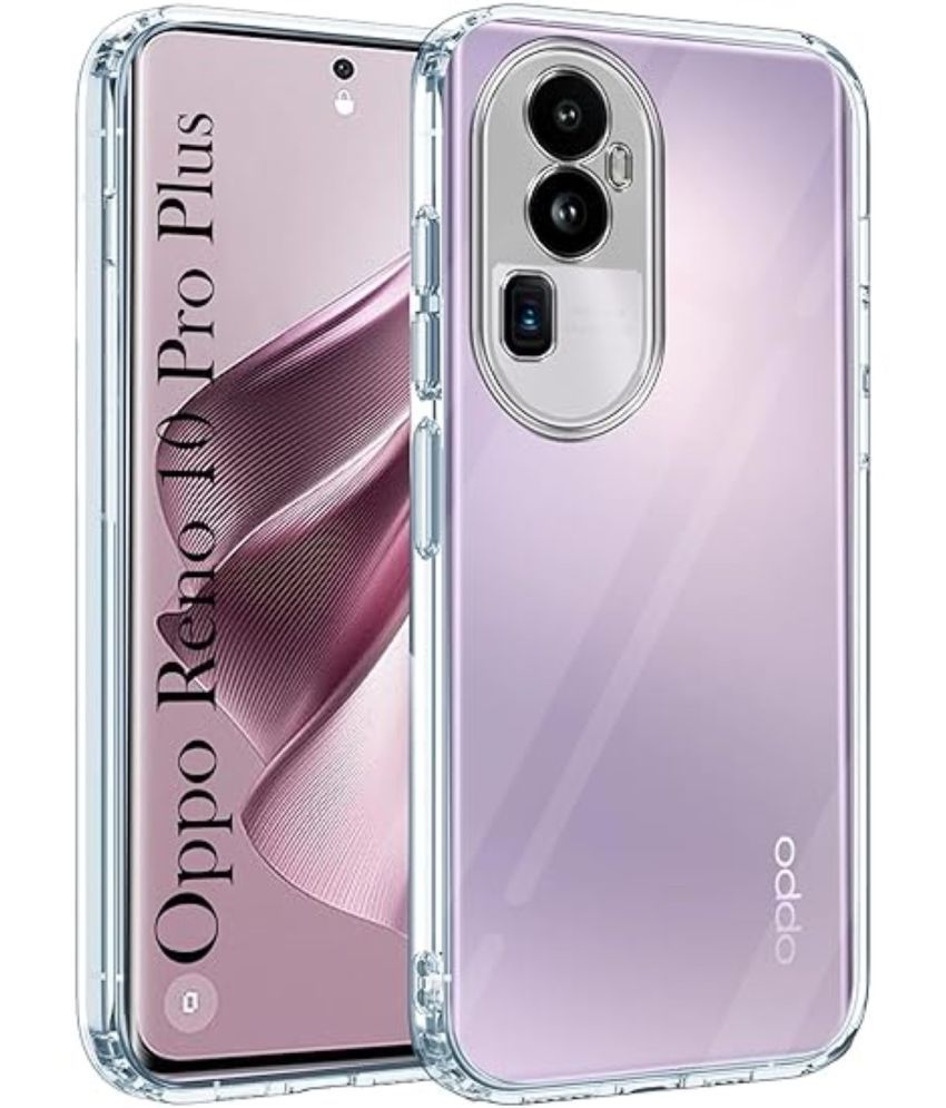     			Case Vault Covers - Silicon Soft cases Compatible For Silicon Oppo Reno 10 Pro Plus ( Pack of 1 )