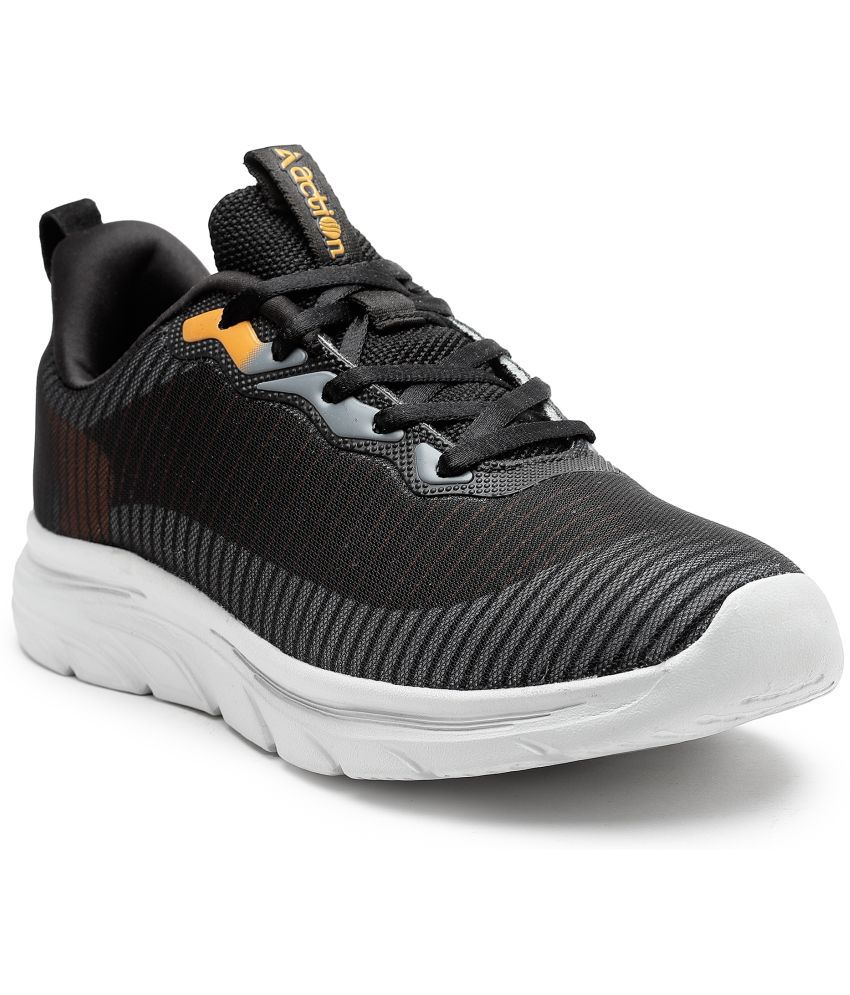     			Action - Sports Running Shoes Black Men's Sports Running Shoes