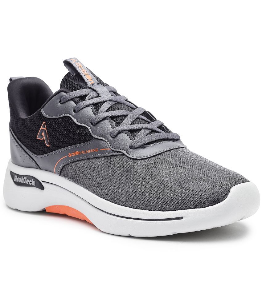 Action - Sports Running Shoes Dark Grey Men's Sports Running Shoes