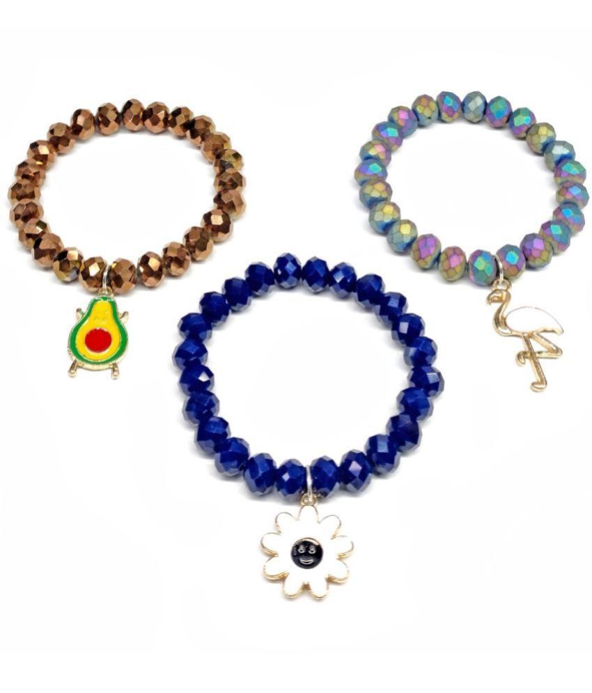     			DAIVYA WELLNESS - Multicolor Bracelet ( Pack of 3 )