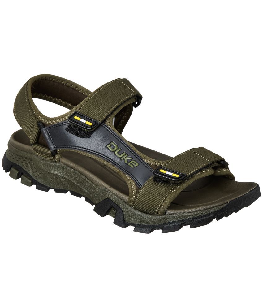     			Duke - OLIVE Men's Floater Sandals