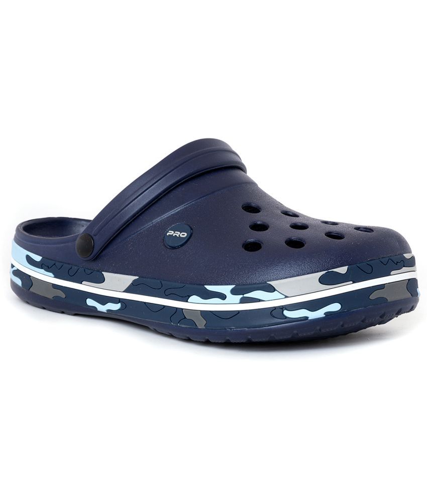     			KHADIM - Navy Blue Men's Clogs