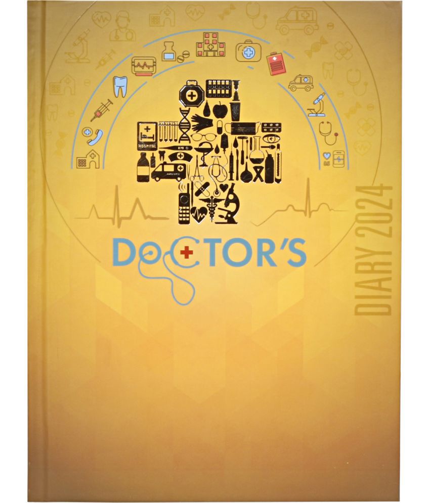     			Toss 2024 B5 Diary YES 330 Pages (METALLIC)AT-91 DOCTOR DIARY 2024