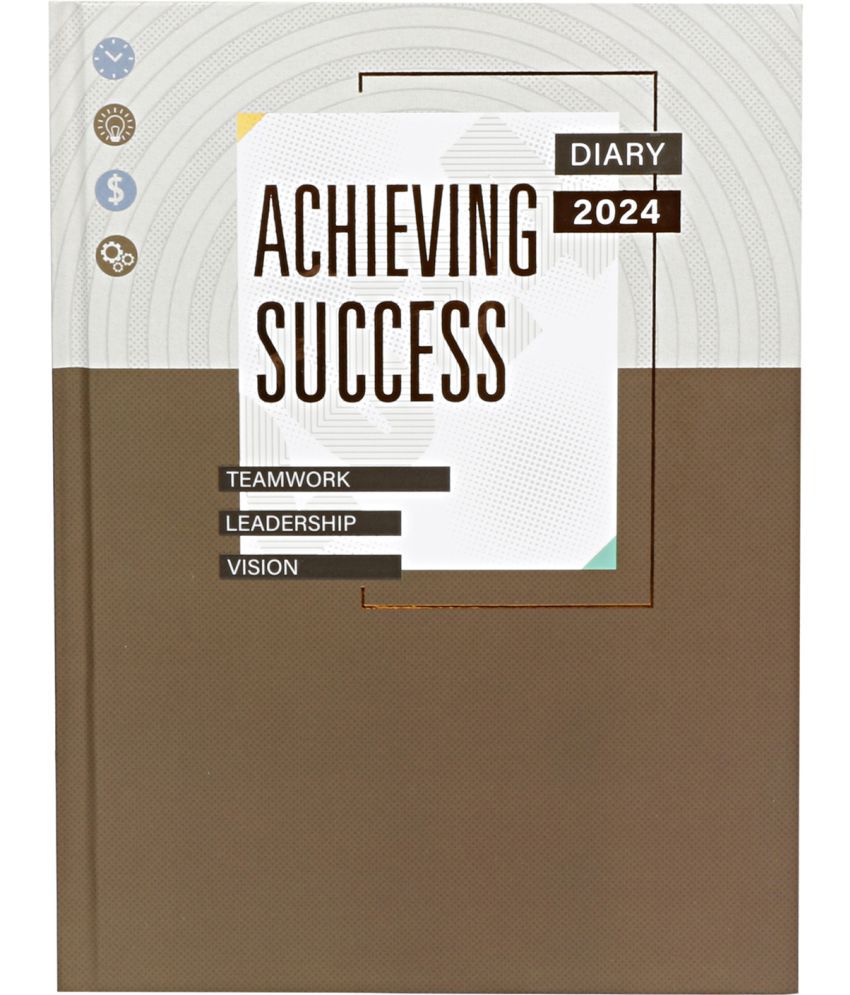     			Toss 2024 B5 Diary YES 330 Pages (Multicolor)AT-28 ACHIEVING SUCCESS DIARY 2024
