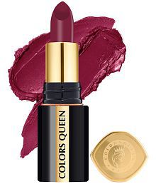 Colors Queen - Purple Matte Lipstick 4