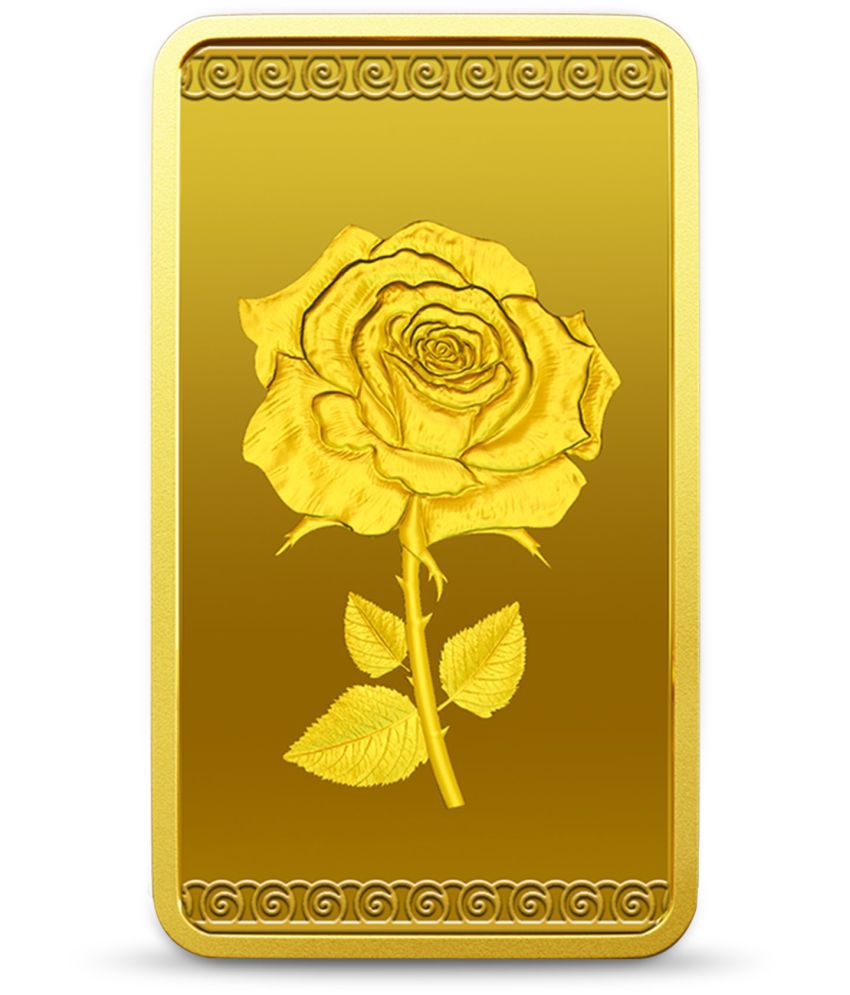     			MMTC-PAMP Rose 999.9 24k 10 gm Gold Bar