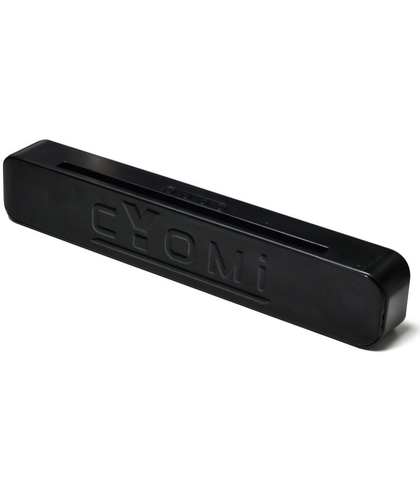     			CYOMI Max786Soundbar 20 W Bluetooth Speaker Bluetooth v5.0 with USB,SD card Slot Playback Time 4 hrs Black