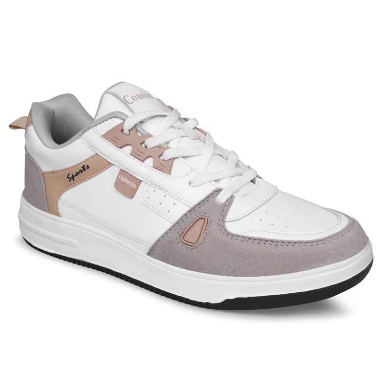    			Combit Tennis-01 White Men's Sneakers
