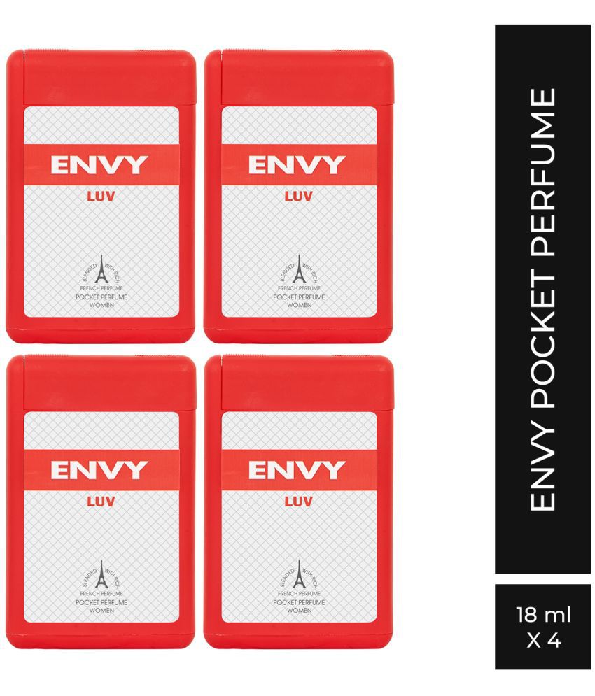     			Envy - Luv Pocket Perfume Eau De Parfum (EDP) For Men 2 ( Pack of 4 )