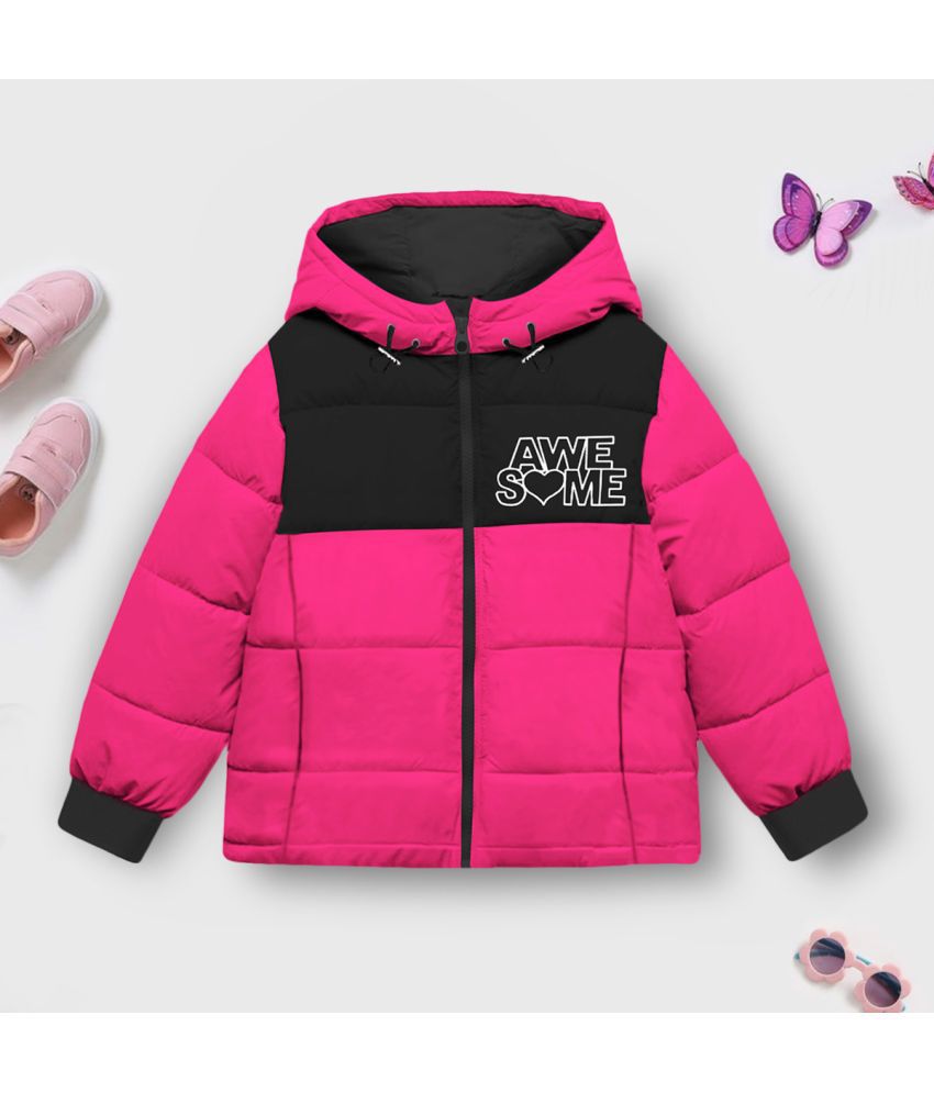     			Trampoline - Pink Polyester Girl's Quilted & Bomber ( Pack of 1 )