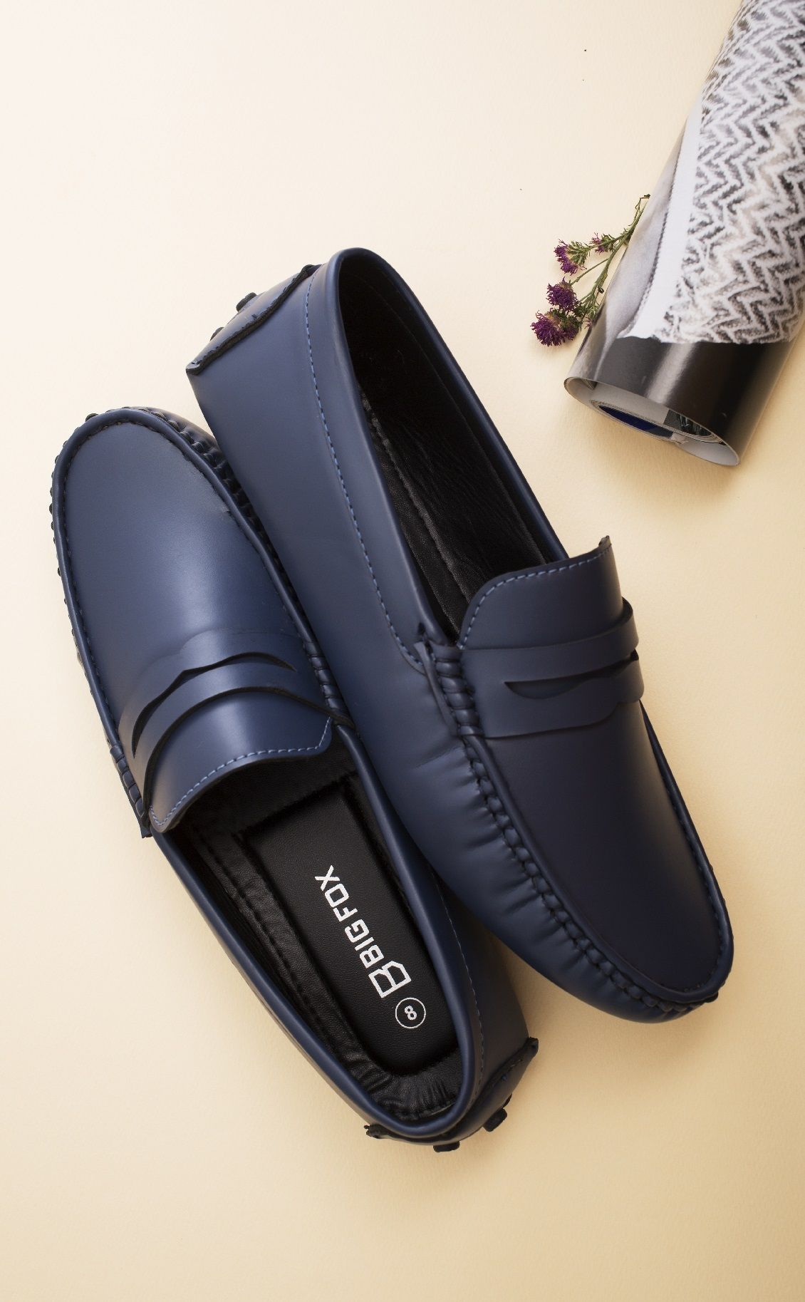     			Big Fox Blue Loafers