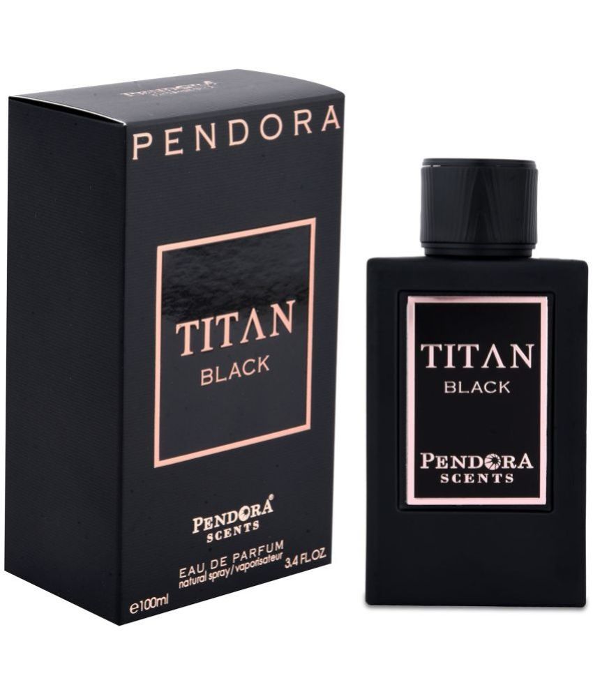     			PENDORA SCENTs Titan Black Eau De Parfum (EDP) For Unisex 100ml ( Pack of 1 )