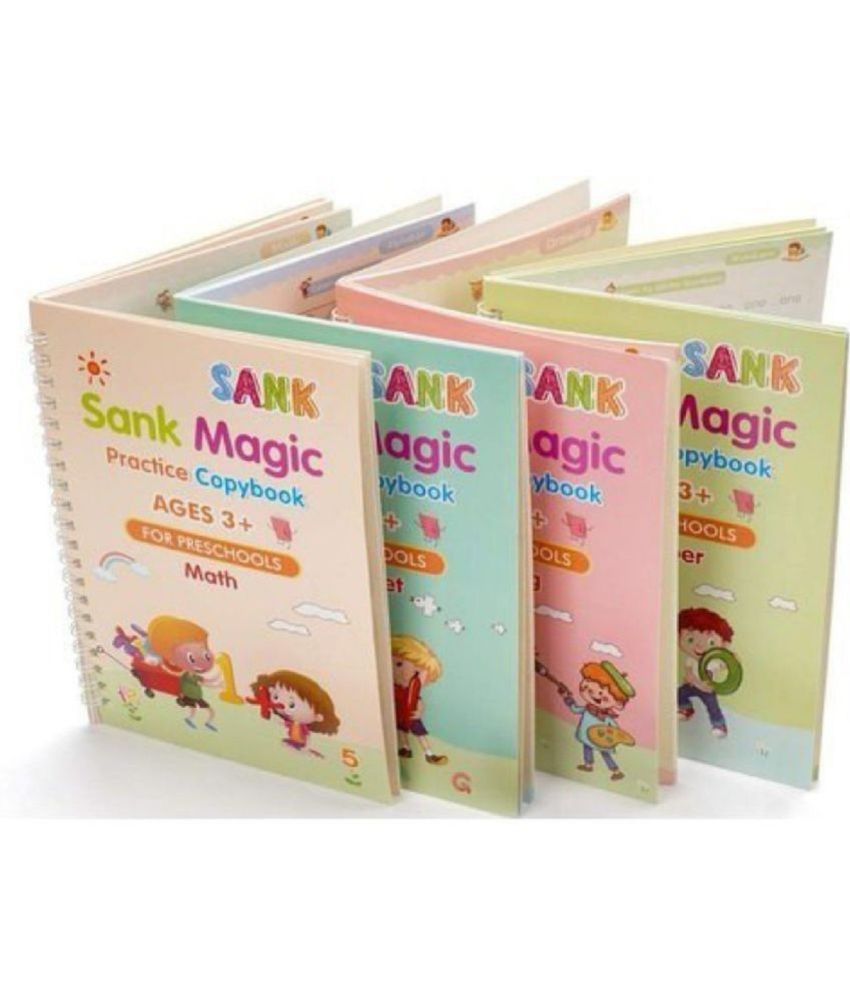     			UNICO Magic Practice Copybook pack of 1-4books