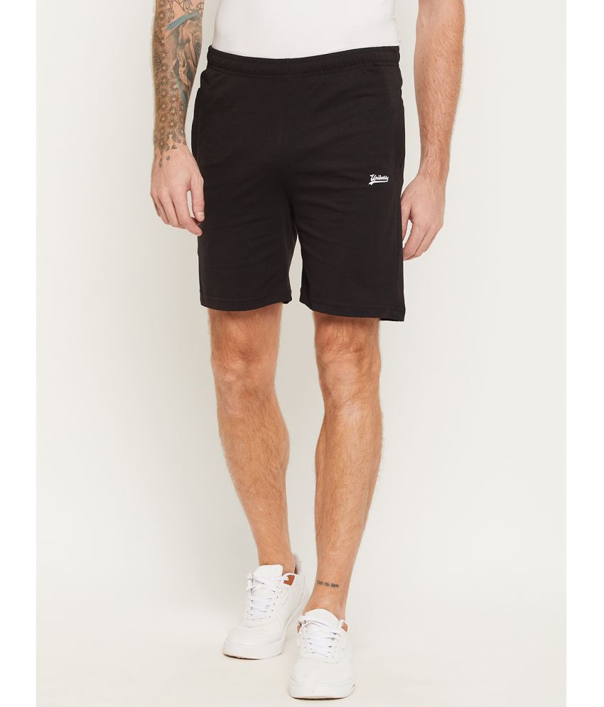     			UNIBERRY - Black Cotton Blend Men's Shorts ( Pack of 1 )