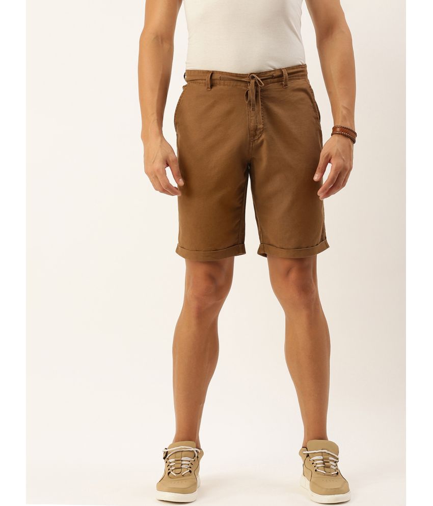    			Bene Kleed Brown Cotton Blend Men's Chino Shorts ( Pack of 1 )