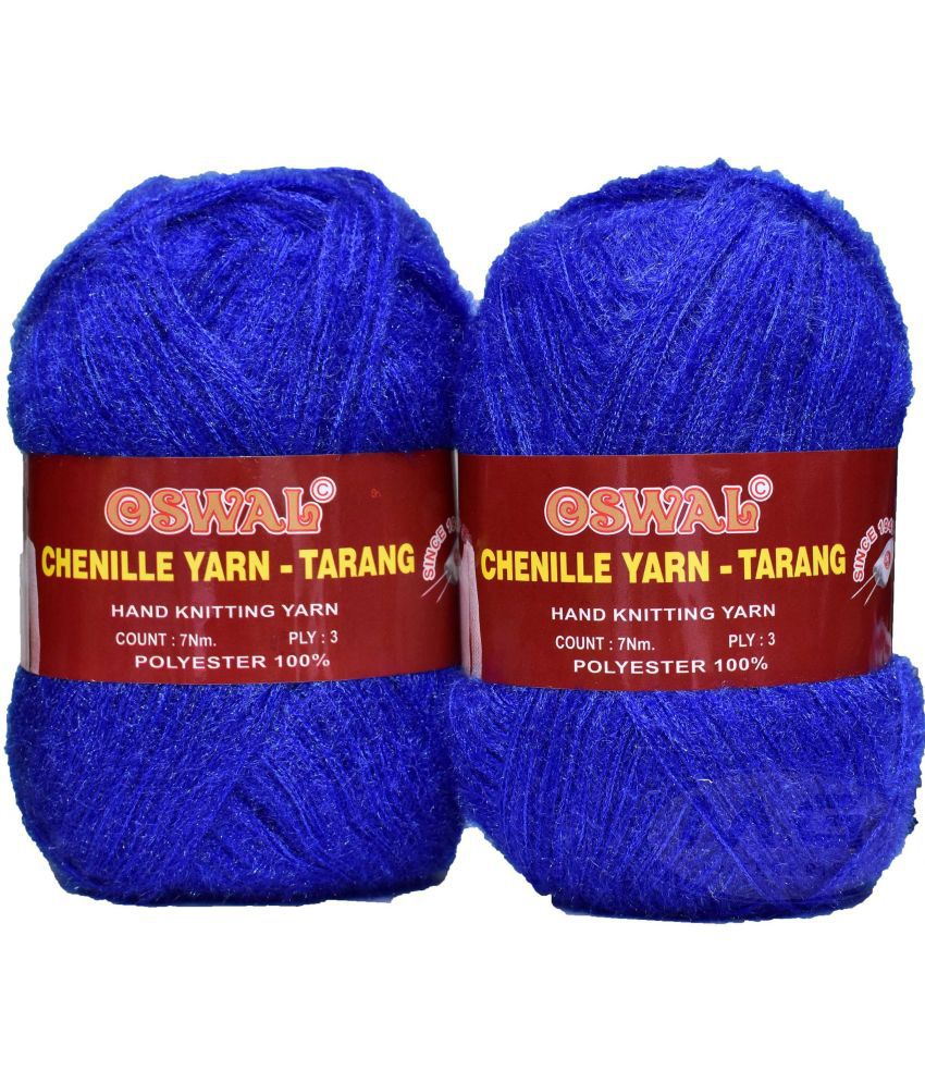     			Represents Oswal  3 Ply Knitting  Yarn Wool,  Royal Blue 200 gm Art-HFJ