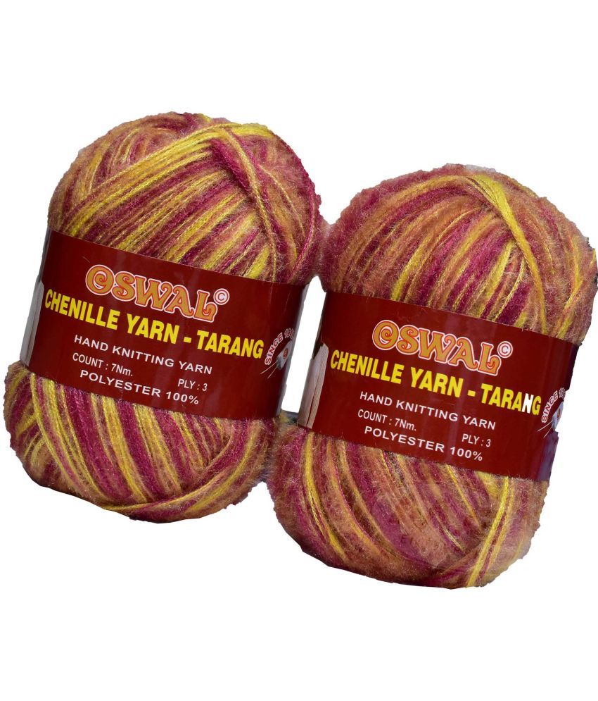     			Represents Oswal  3 Ply Knitting  Yarn Wool,  Pancy 300 gm Art-HDF