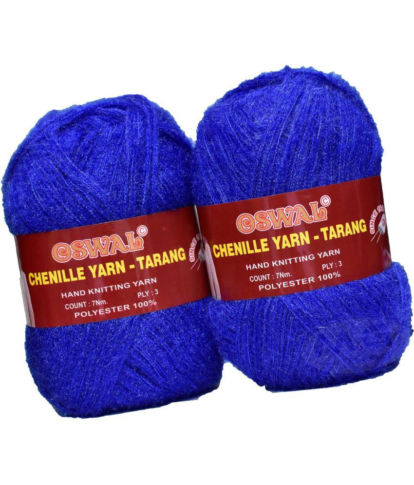     			Represents Oswal  3 Ply Knitting  Yarn Wool,  Royal Blue 400 gm Art-HFJ