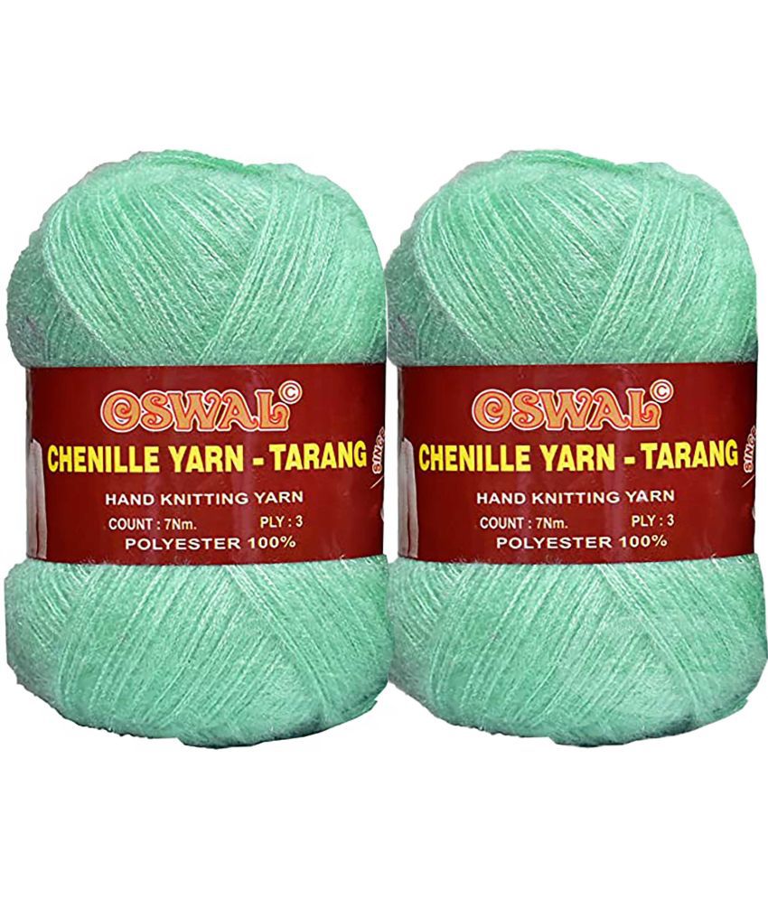    			Represents Oswal  3 Ply Knitting  Yarn Wool,  Apple Green 200 gm  Art-HFA