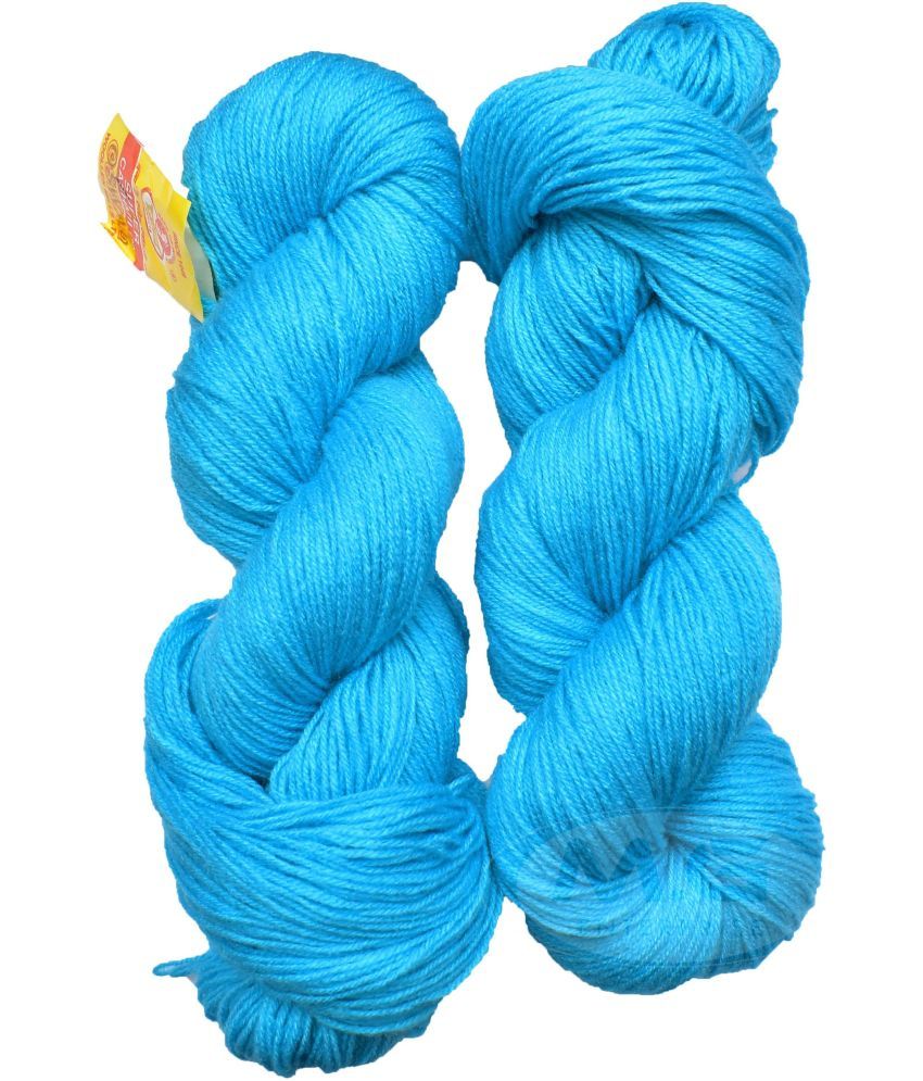     			Represents Oswal  3 Ply Knitting  Yarn Wool,  Arctic 200 gm