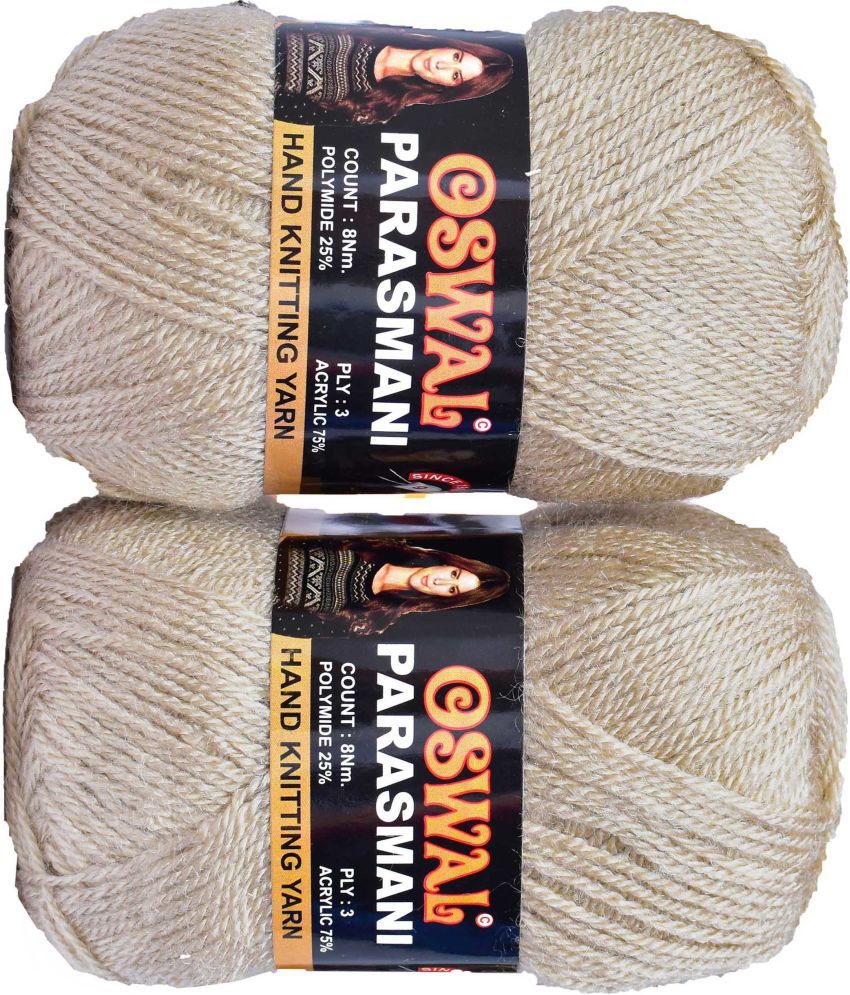     			Represents Oswal 3 Ply Knitting  Yarn Wool,  SKIN 300 gm Art-EID