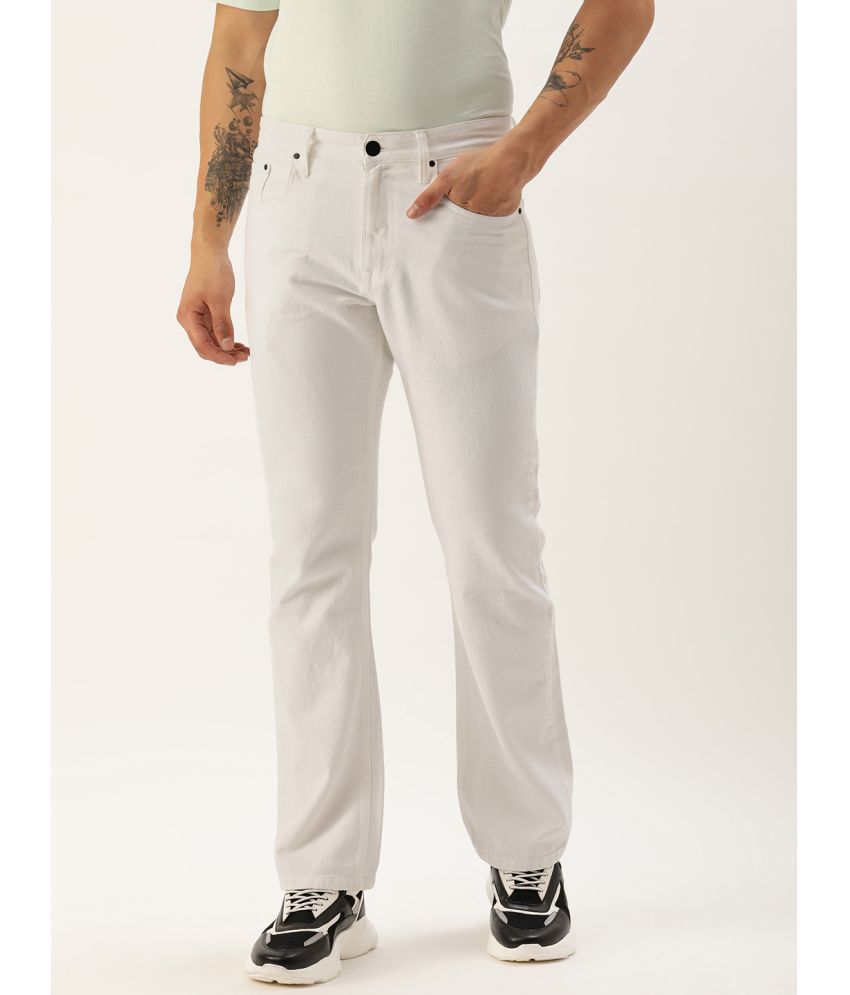     			Bene Kleed Regular Fit Bootcut Men's Jeans - White ( Pack of 1 )