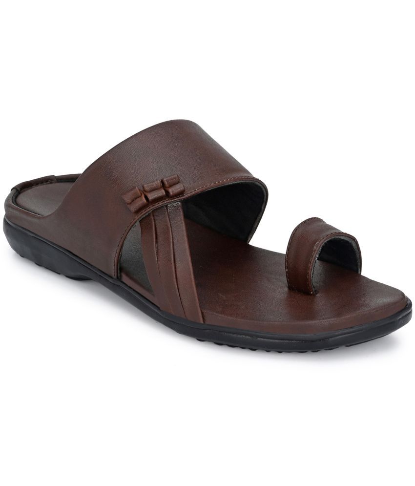     			John Karsun - Brown Men's Sandals
