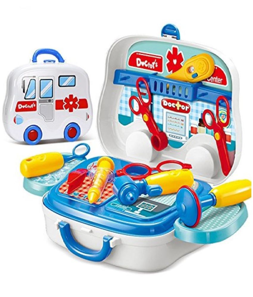     			Kidsaholic Play Doctor Play Sets for Boys/Girls/Kids Doctor Kit Toys with Suitcase