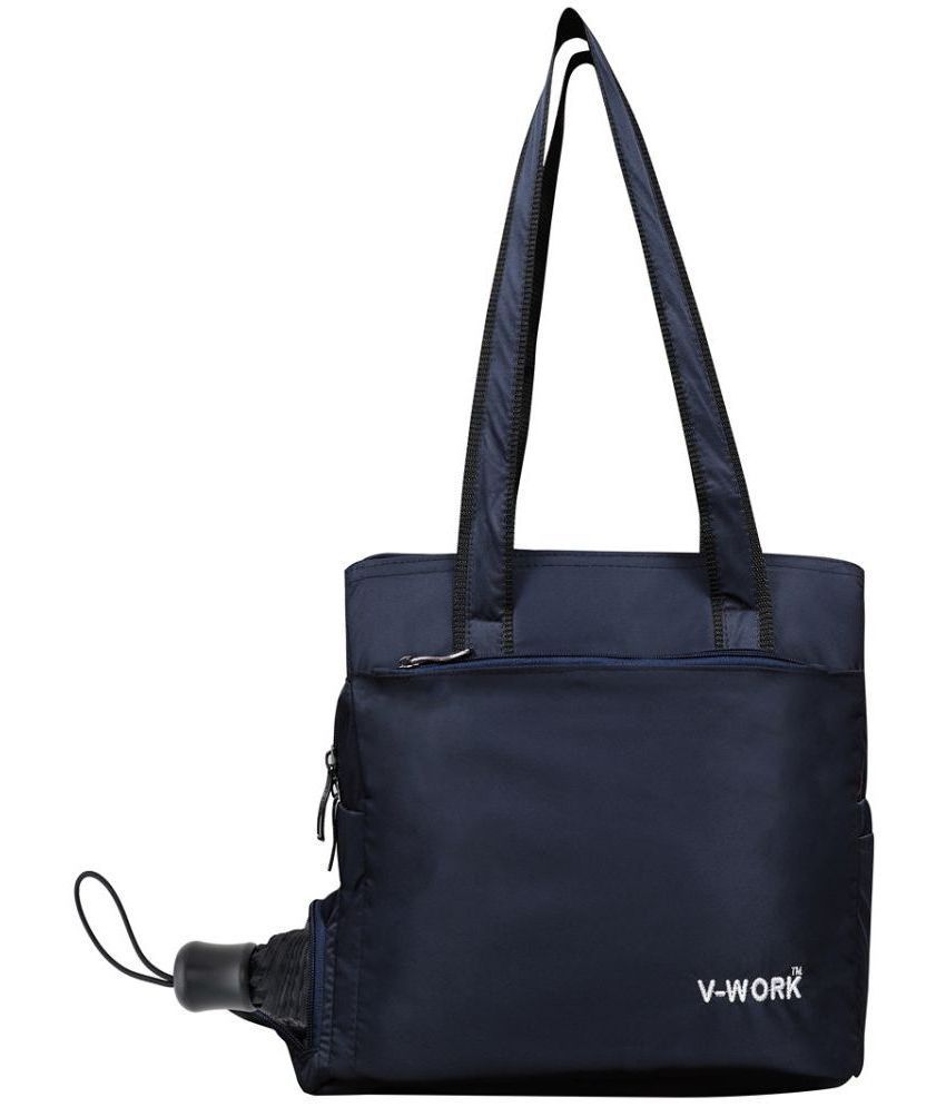     			V-WORK BAG Blue Shopping Bags ( 1 Pc )
