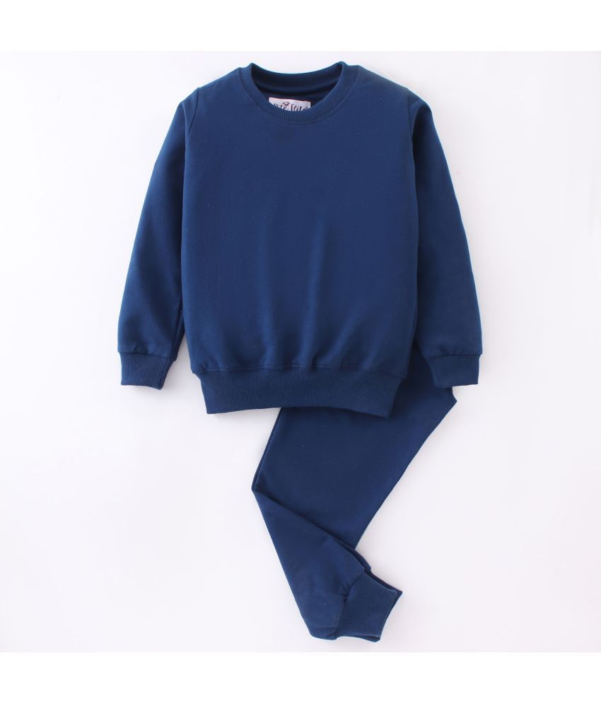     			Nite Flite Boys' and Girls' Unisex Barcelona Blue Printed 100% Cotton Nightwear | Top and Pyjama Set (Picasso Blue,6)