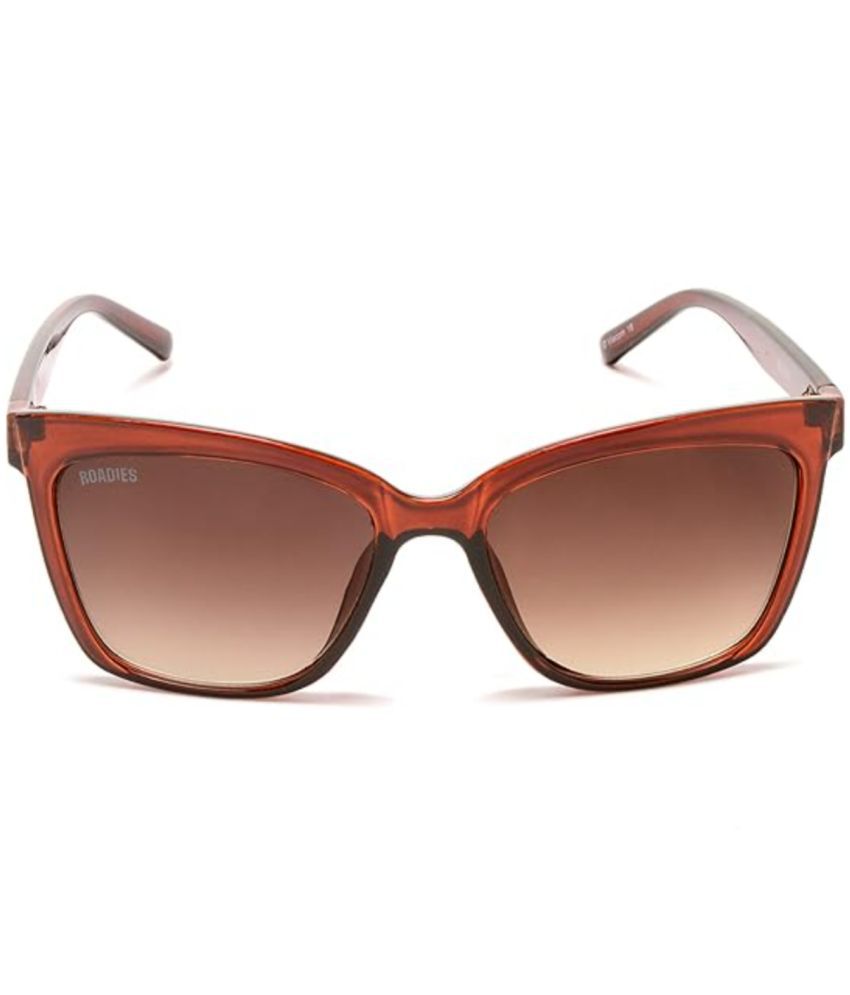     			Roadies Brown Square Sunglasses ( Pack of 1 )