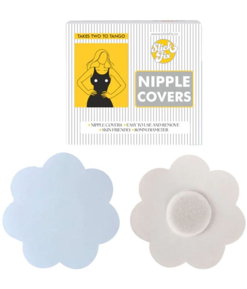     			SLICKFIX Self Adhesive Nipple Covers (Transparent Colour) - Pack of 20