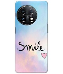 Tweakymod Multicolor Printed Back Cover Polycarbonate Compatible For Oneplus 11 5G ( Pack of 1 )