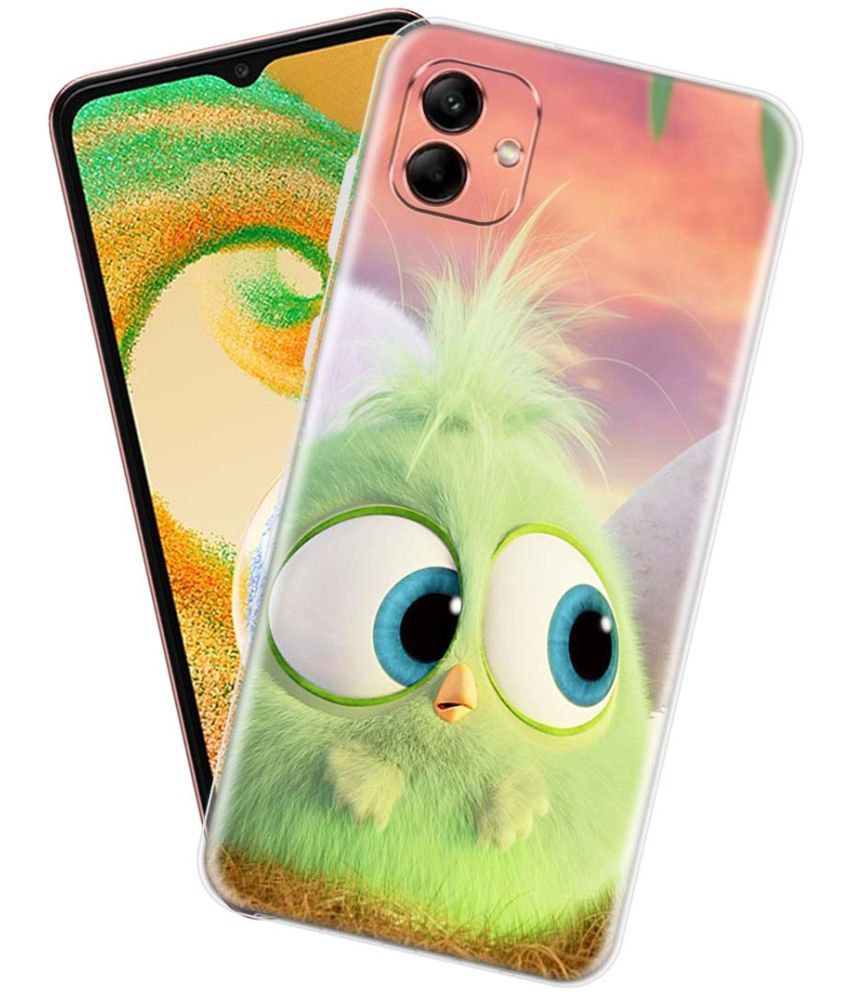     			Fashionury Multicolor Printed Back Cover Silicon Compatible For Samsung Galaxy A04 ( Pack of 1 )