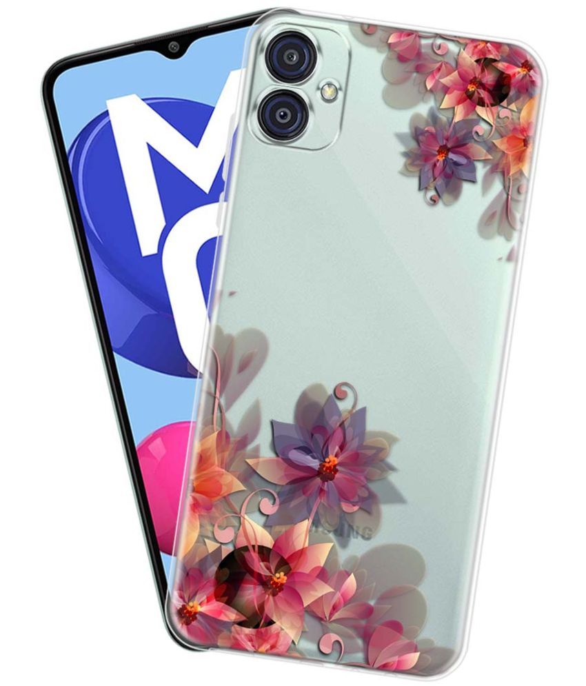     			Fashionury Multicolor Printed Back Cover Silicon Compatible For Samsung Galaxy M04 ( Pack of 1 )