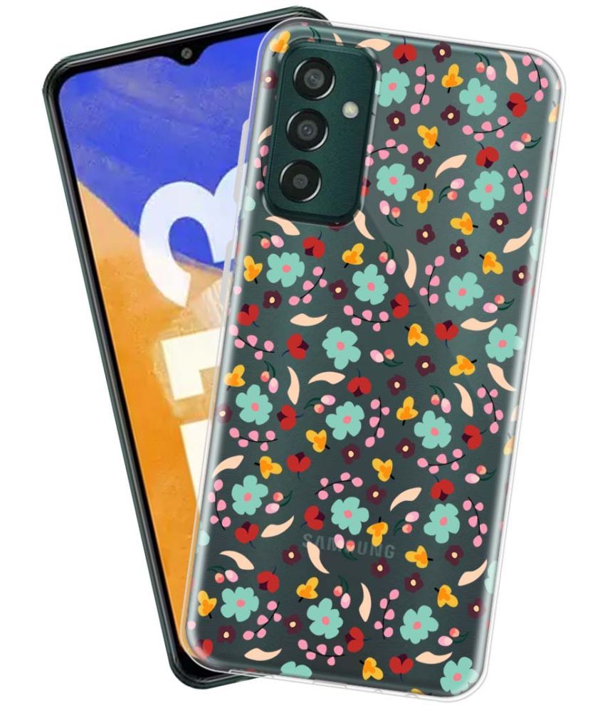     			Fashionury Multicolor Printed Back Cover Silicon Compatible For Samsung Galaxy F13 ( Pack of 1 )