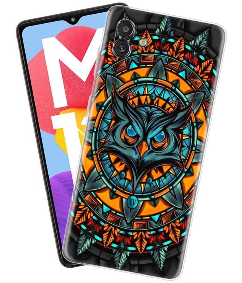     			Fashionury Multicolor Printed Back Cover Silicon Compatible For Samsung Galaxy M13 5g ( Pack of 1 )