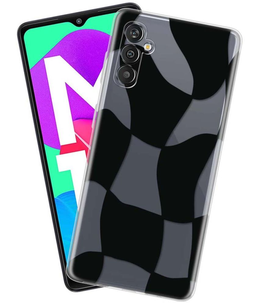     			Fashionury Multicolor Printed Back Cover Silicon Compatible For Samsung Galaxy M13 ( Pack of 1 )