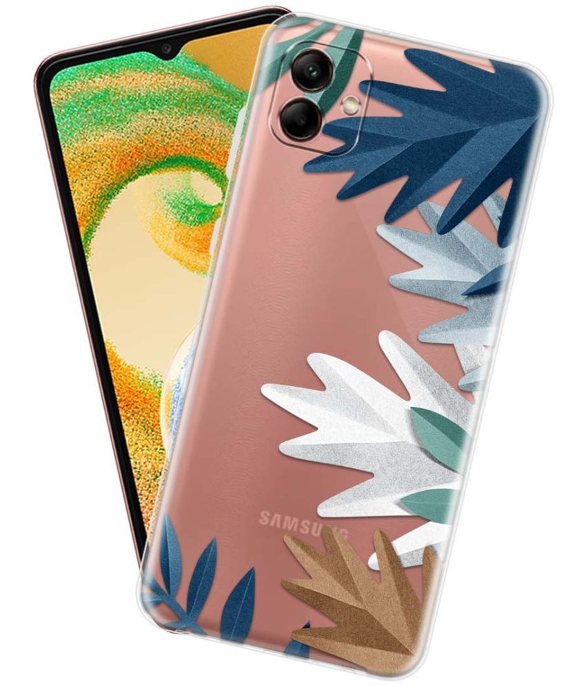     			Fashionury Multicolor Printed Back Cover Silicon Compatible For Samsung Galaxy A04 ( Pack of 1 )