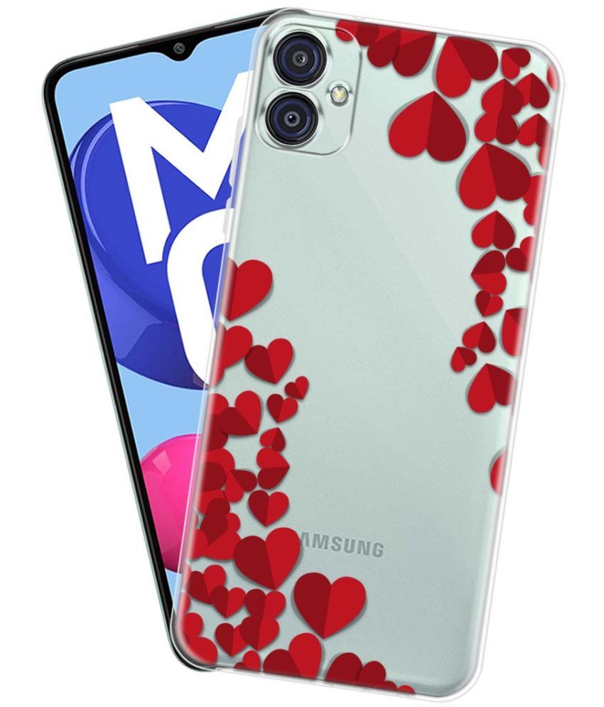     			Fashionury Multicolor Printed Back Cover Silicon Compatible For Samsung Galaxy M04 ( Pack of 1 )