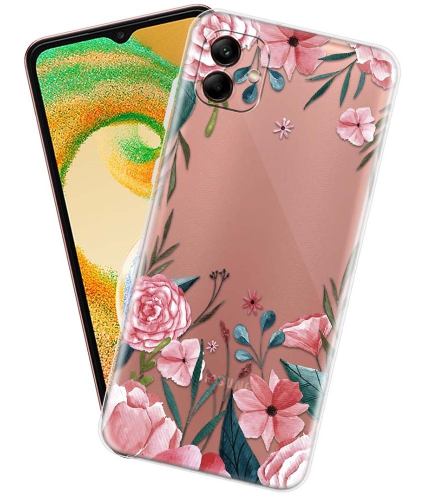     			Fashionury Multicolor Printed Back Cover Silicon Compatible For Samsung Galaxy A04 ( Pack of 1 )