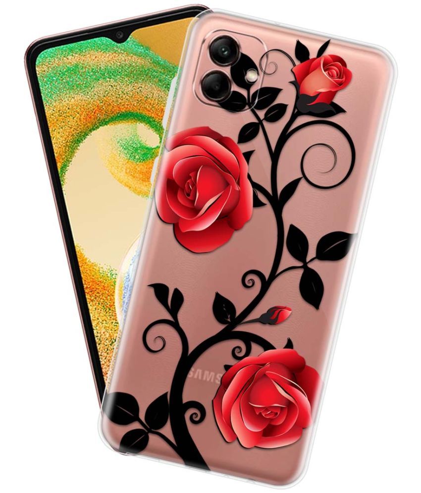     			Fashionury Multicolor Printed Back Cover Silicon Compatible For Samsung Galaxy A04 ( Pack of 1 )