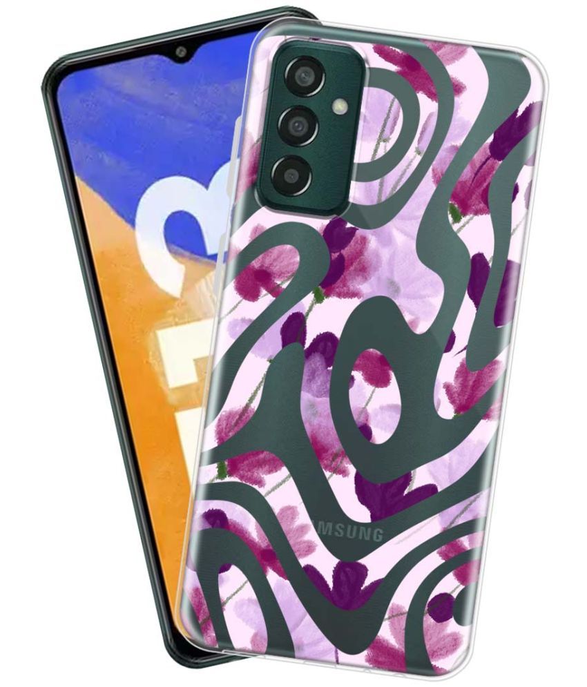     			Fashionury Multicolor Printed Back Cover Silicon Compatible For Samsung Galaxy F13 ( Pack of 1 )