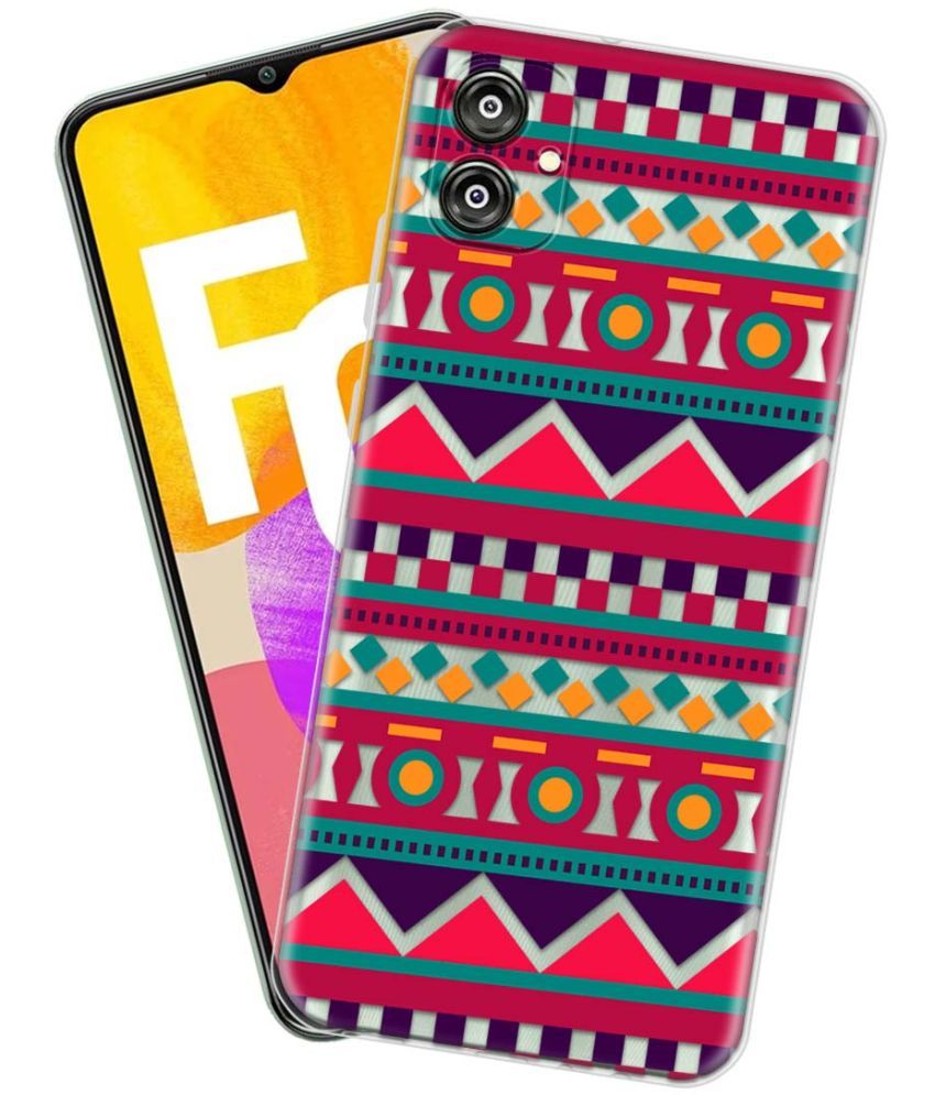     			Fashionury Multicolor Printed Back Cover Silicon Compatible For Samsung Galaxy F04 ( Pack of 1 )